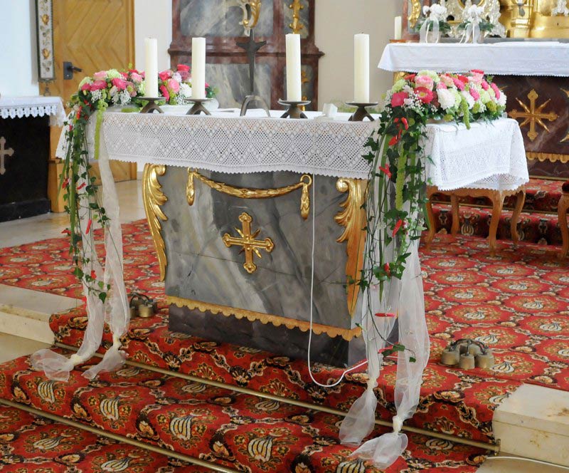 Altarschmuck länglich