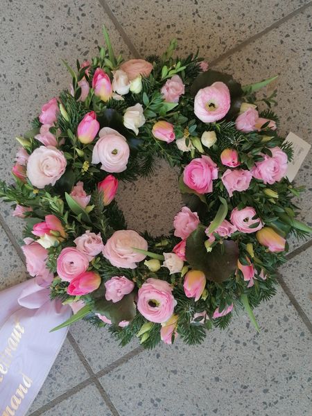 Frühlingskranz Rosa