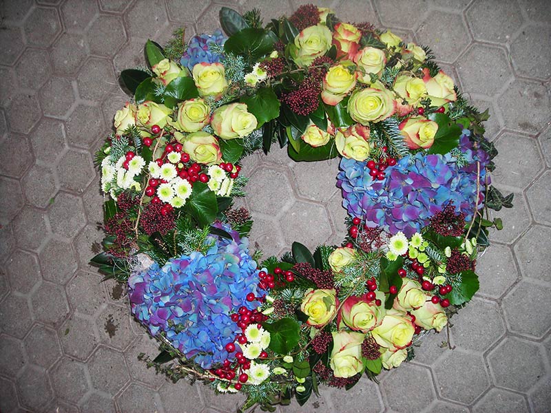Gruppierter Kranz Herbst