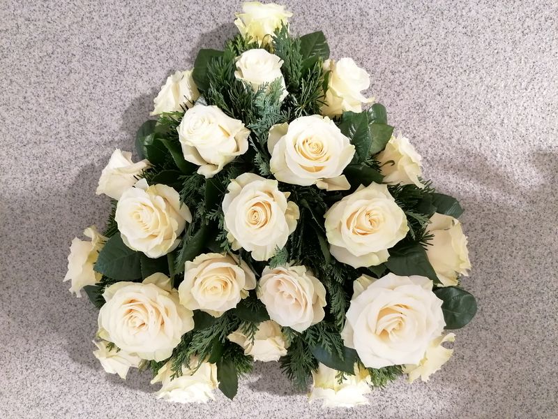 weiße Rosen